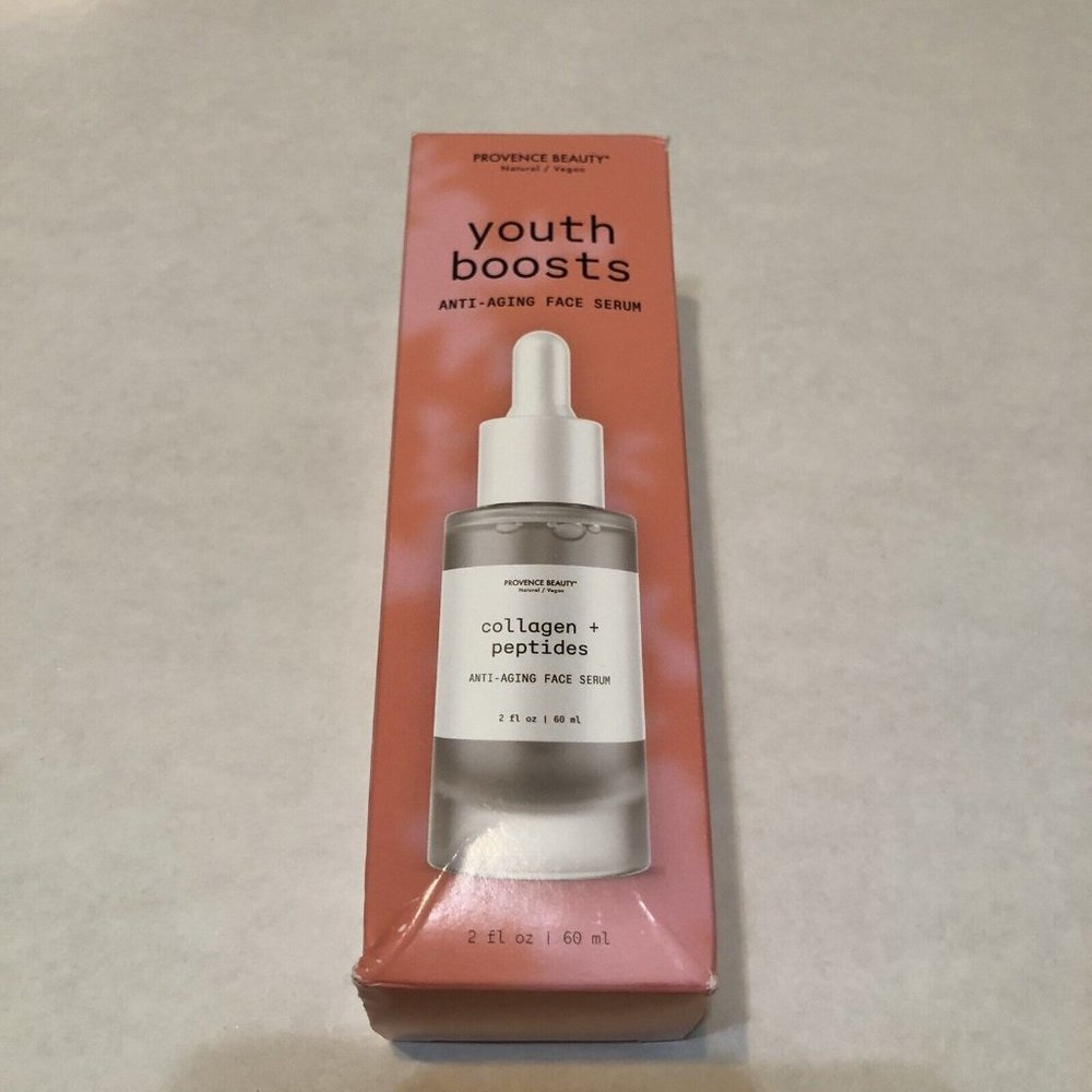 provence beauty anti-aging youth boosts face serum Collagen + Peptides